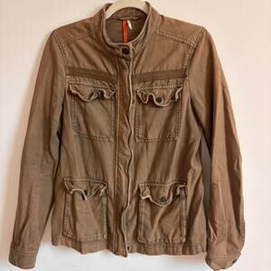 Brown cargo jacket